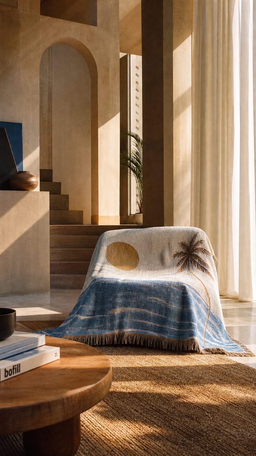 AI product shot of Party Blankets
