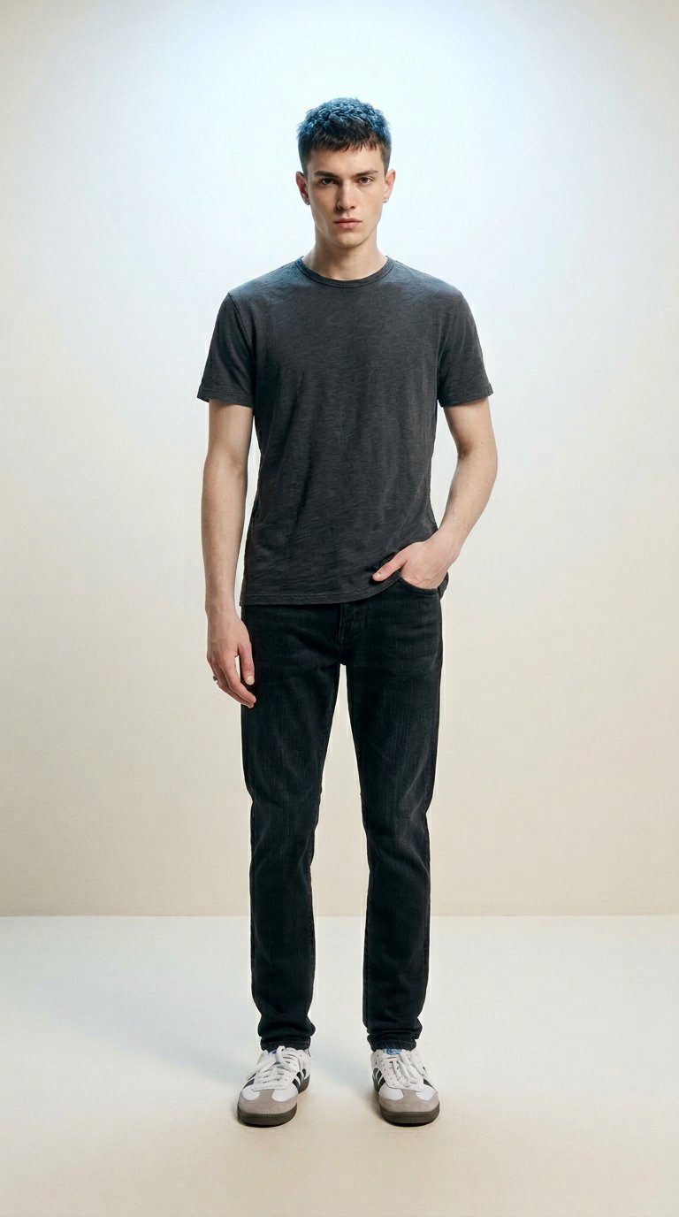 AI product shot of Skinny Jeans