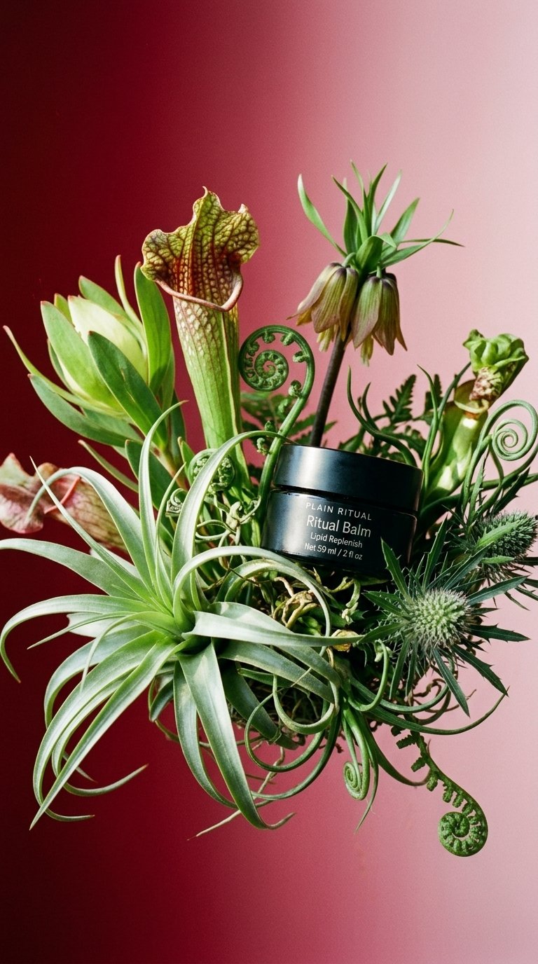 AI product shot of The Ritual Balm