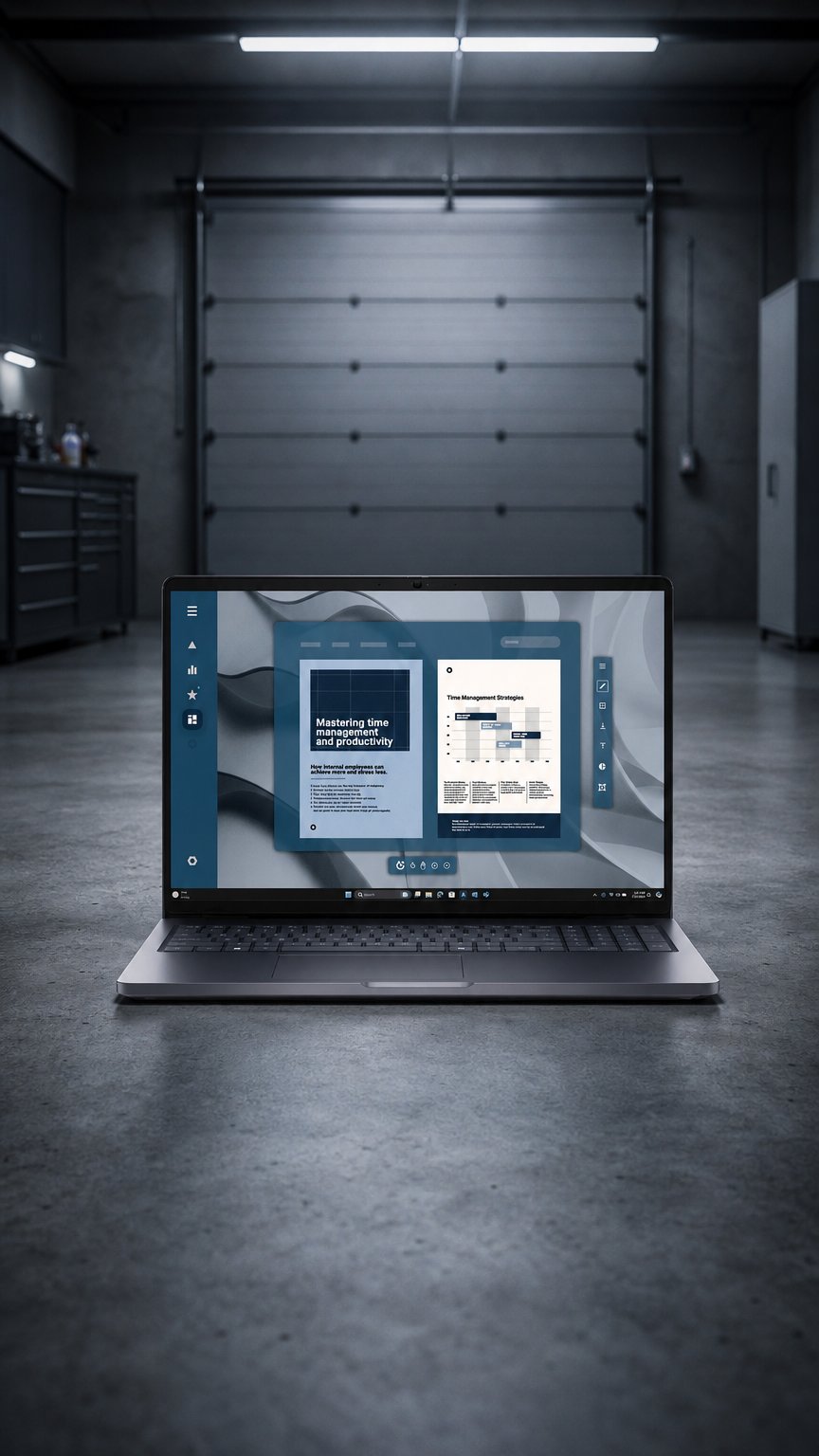 AI product shot of Everyday Ministry Laptop