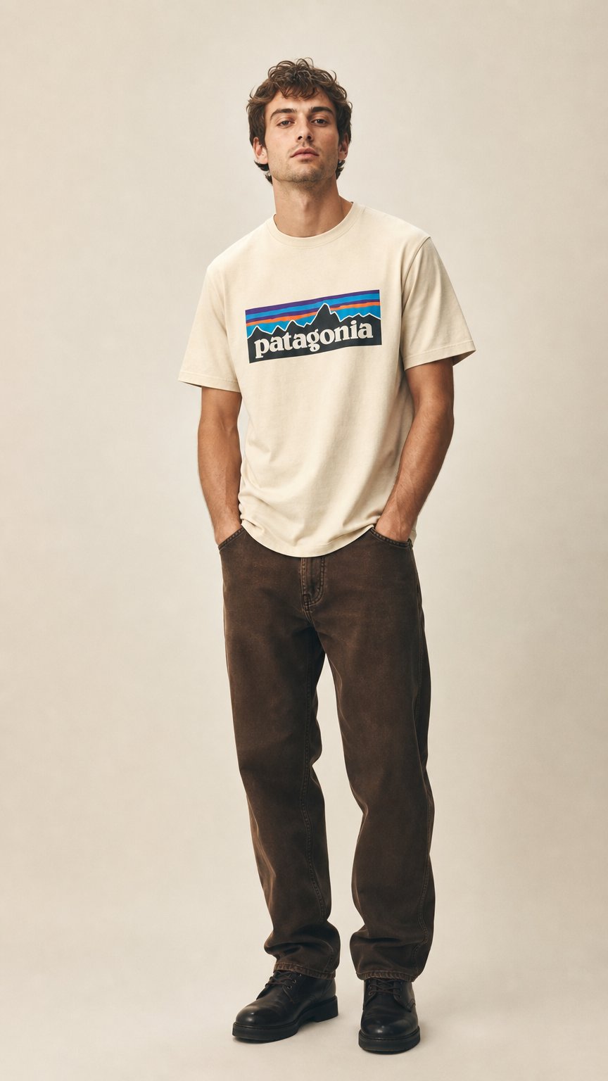 AI product shot of Patagonia M´S P-6 Logo T-Shirt