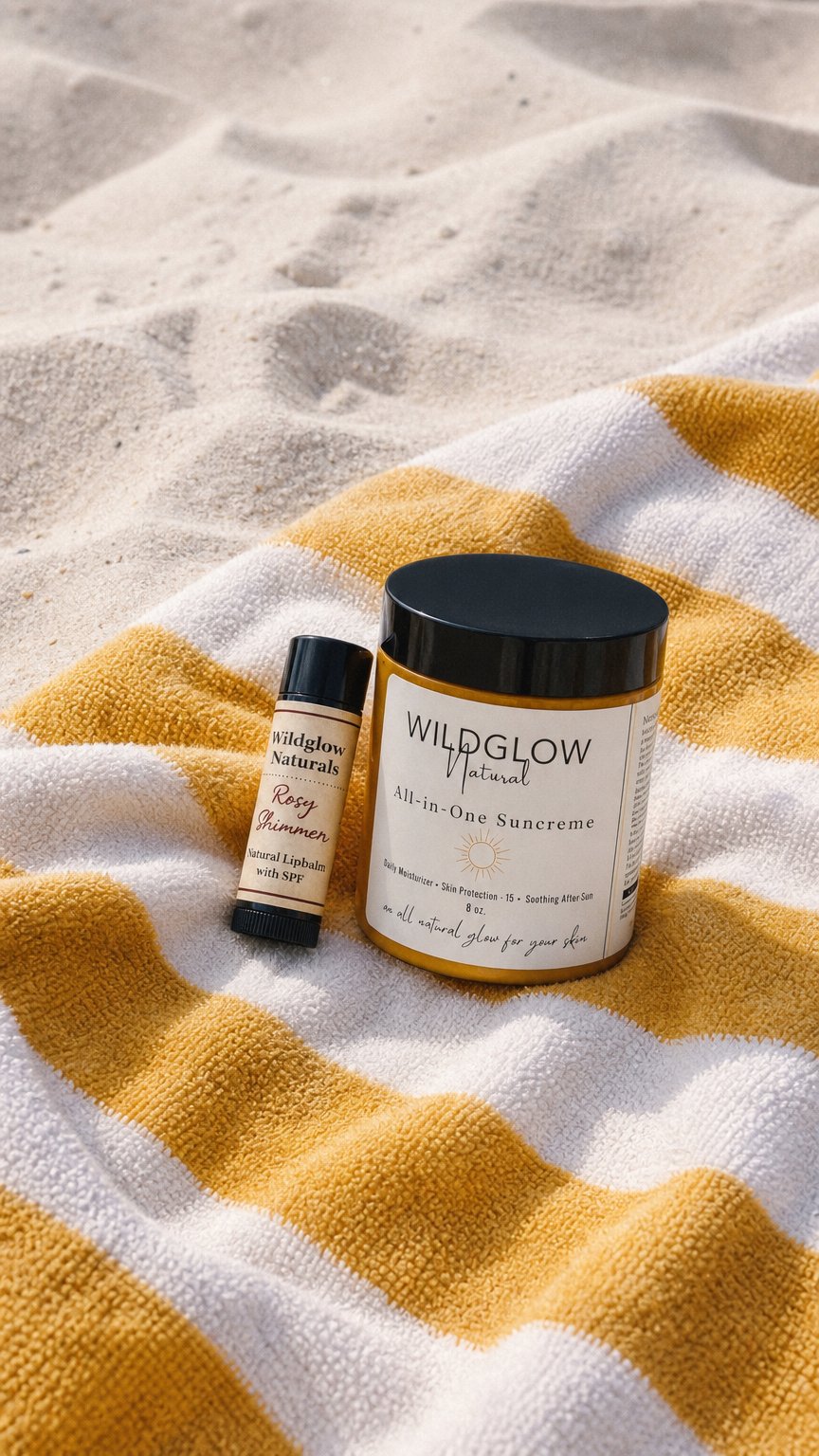 AI product shot of Wildglow Outdoor Essentials Bundle