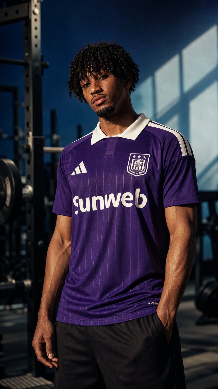 AI product shot of RSC Anderlecht 26/27 Home Jersey