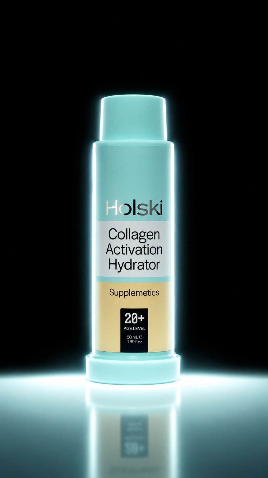 AI product shot of 20+ Collagen Activation Hydrator Refill