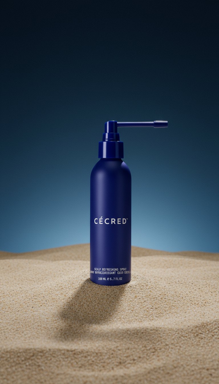 AI product shot of Scalp Refreshing Spray