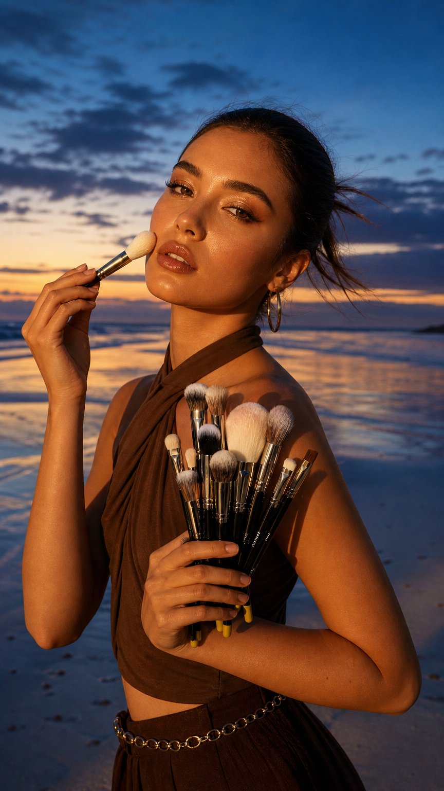 AI product shot of The Best of Beauty Collection - Our 12 most-loved beauty brushes, together at last.