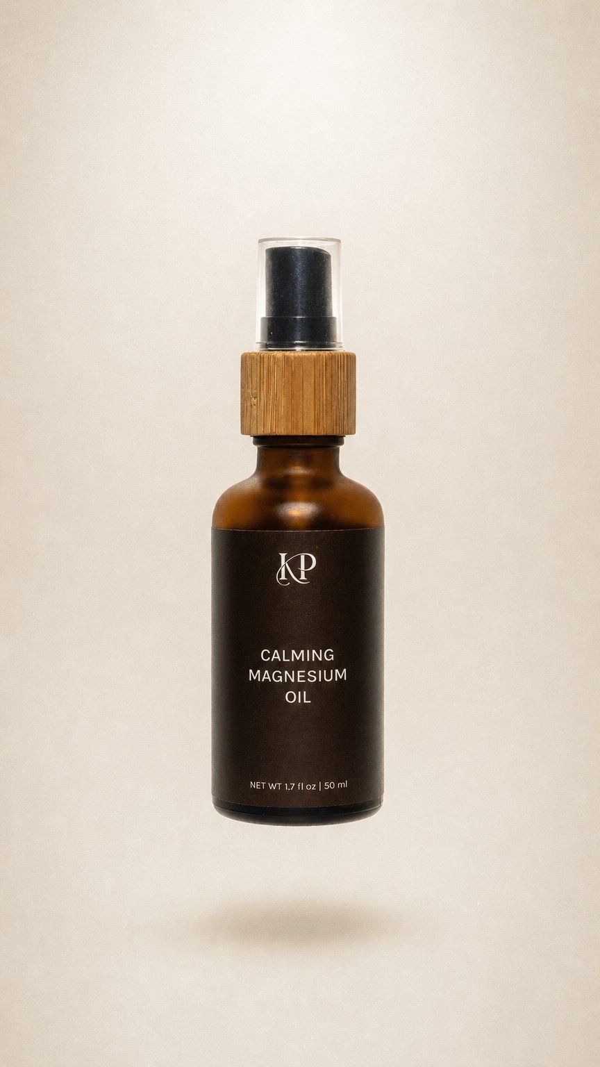 AI product shot of Calming Magnesium Oil