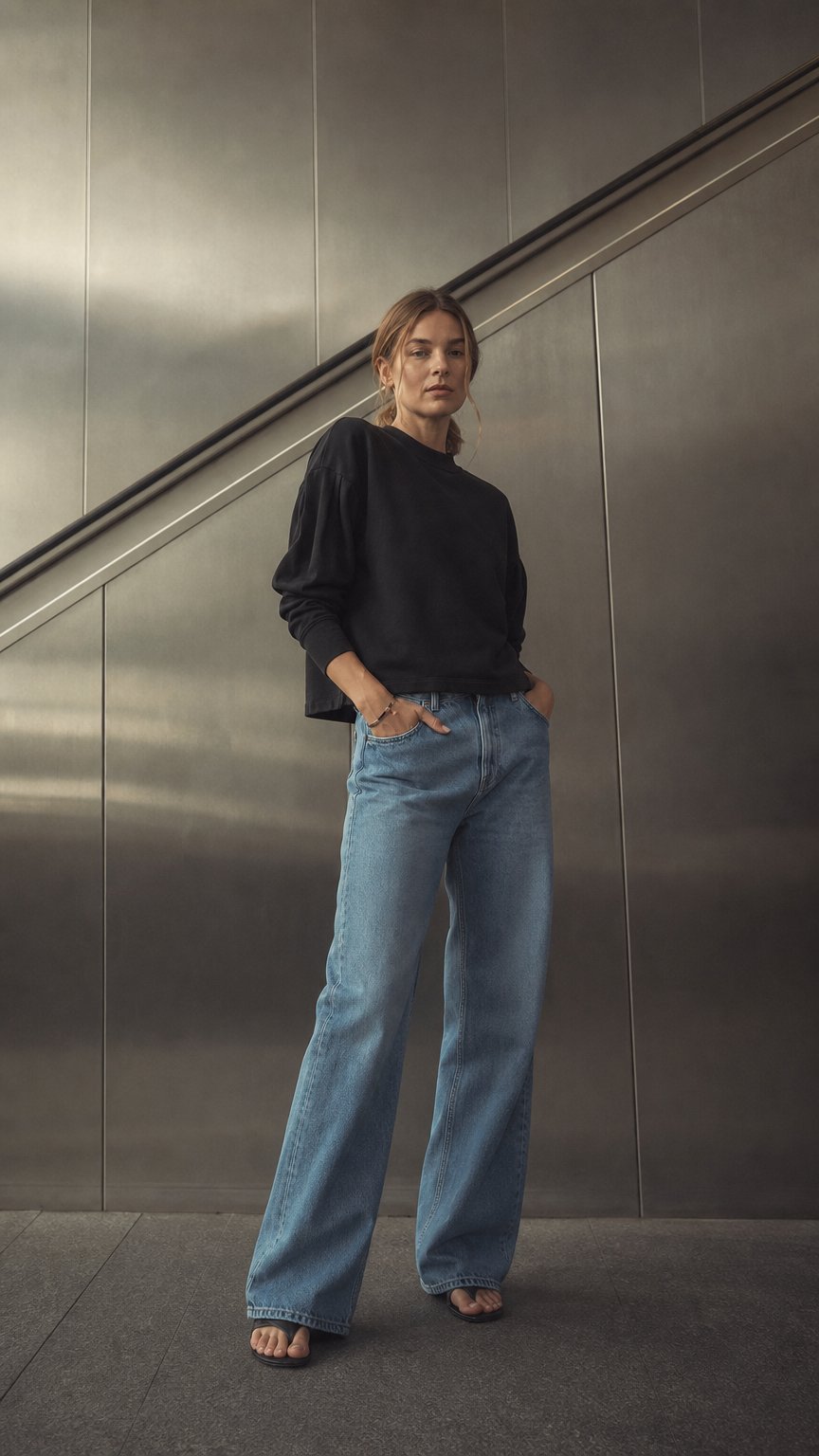 AI product shot of Jael Pleat Sleeve Sweat Top