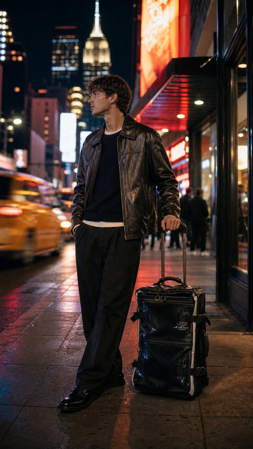 AI product shot of Hideo Wakamatsu Tarpaulin Carry-On
