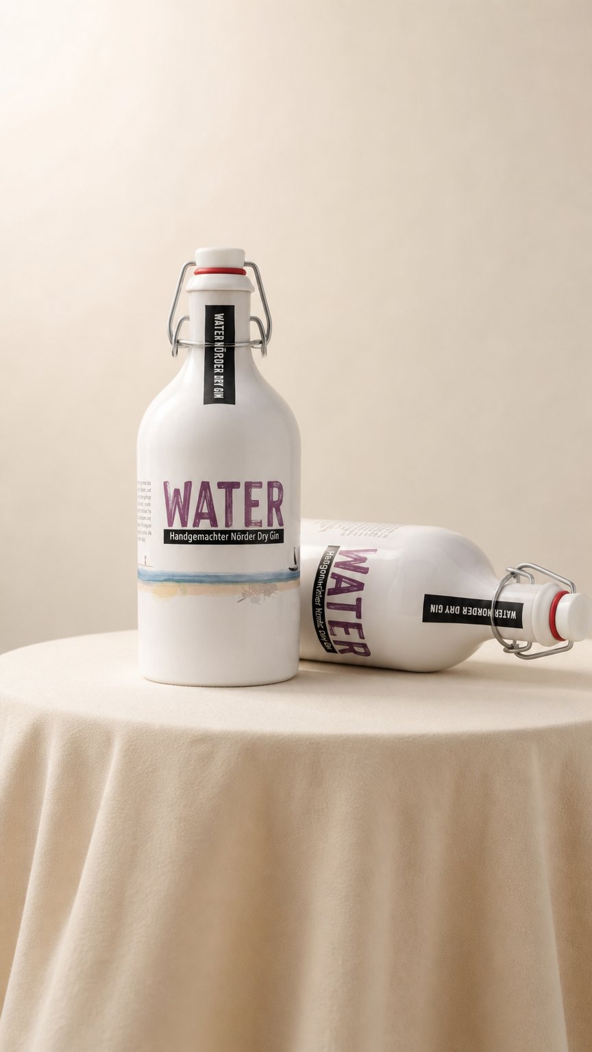 AI product shot of WATERwelt