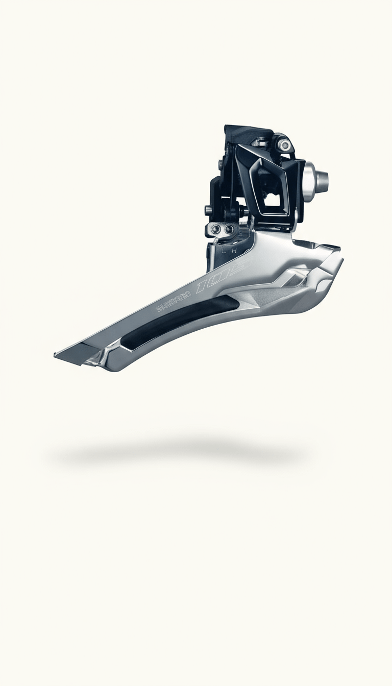 AI product shot of Shimano 105 R7000 Front Derailleur - Braze On