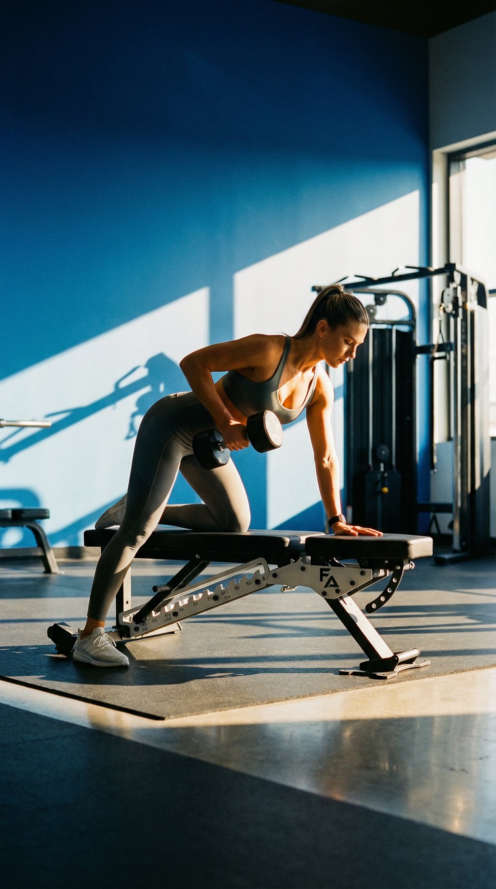 AI product shot of ABX Weight Bench