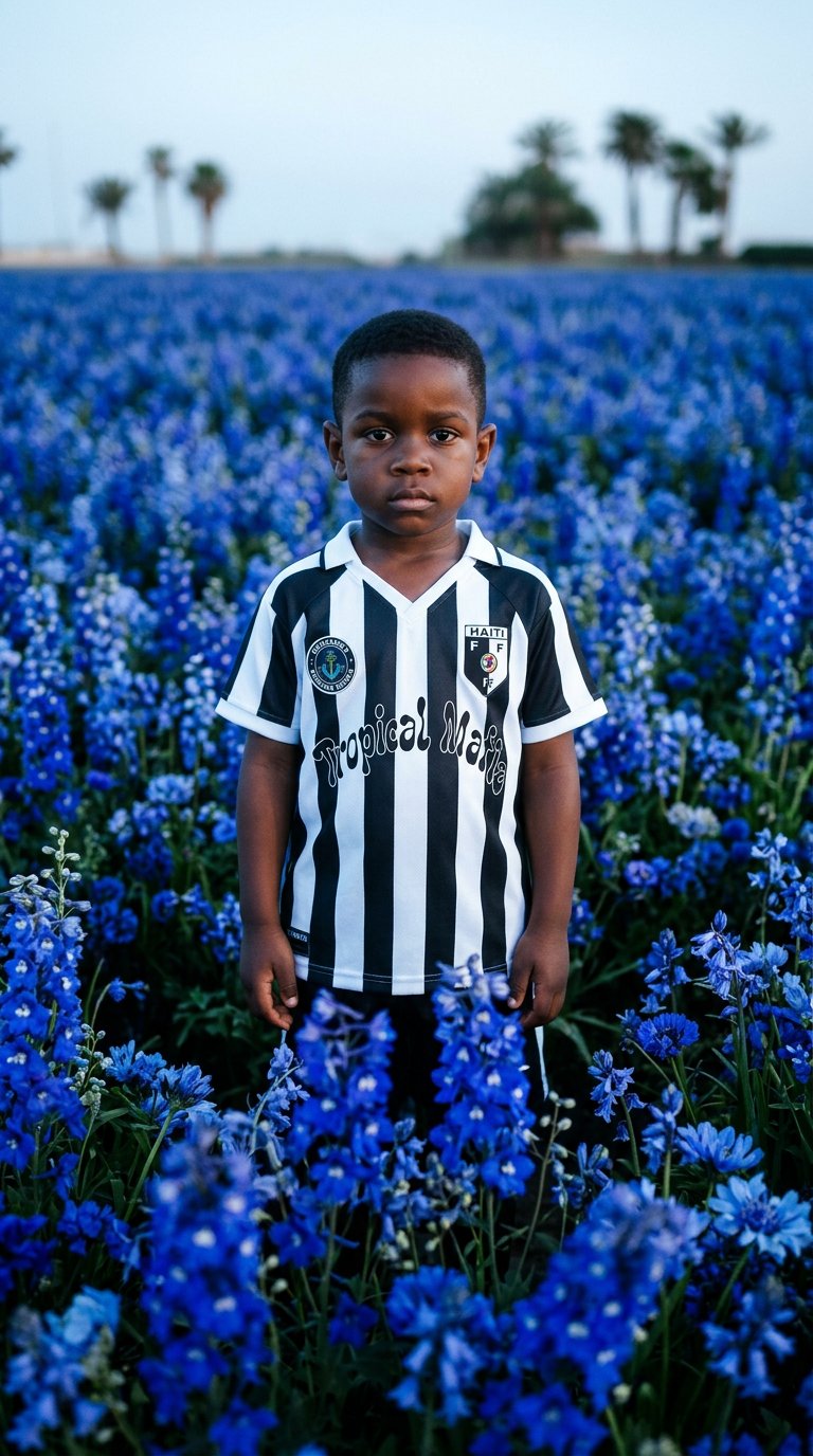 AI product shot of KID JERSEY