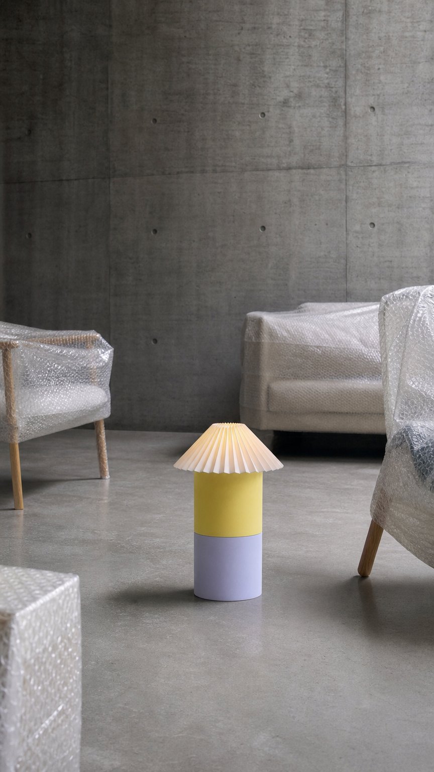 AI product shot of Cici Lamp Large