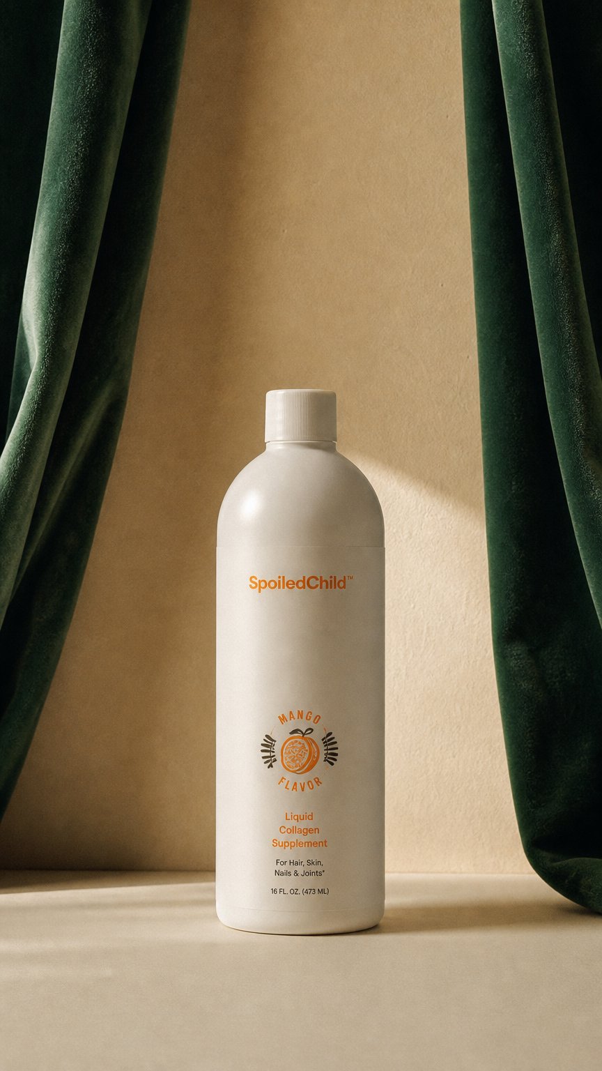 AI product shot of E27 Extra Strength Liquid Collagen