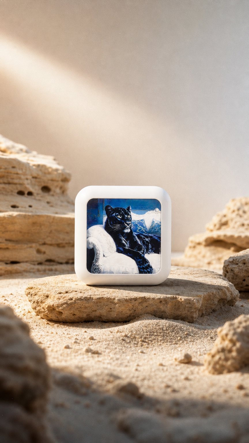 AI product shot of Northern Monarch Pill Box