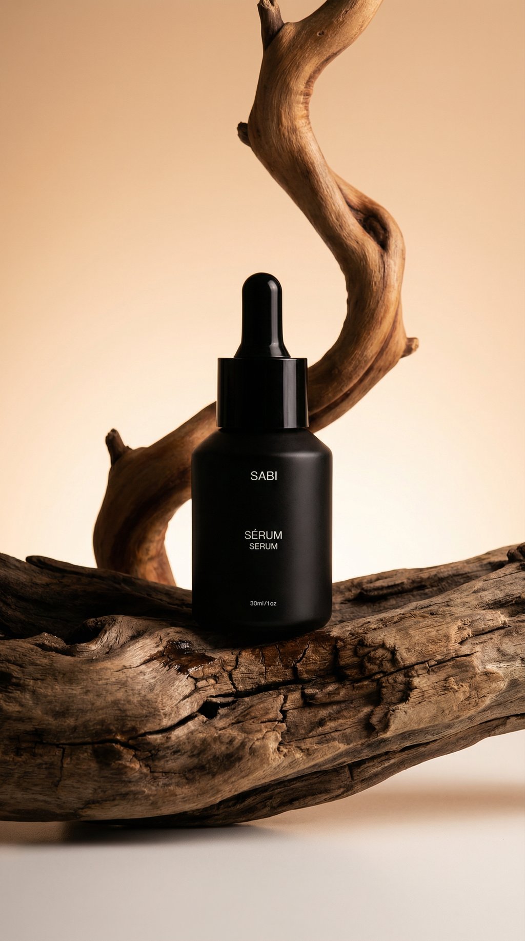 AI product shot of SERUM Botanical