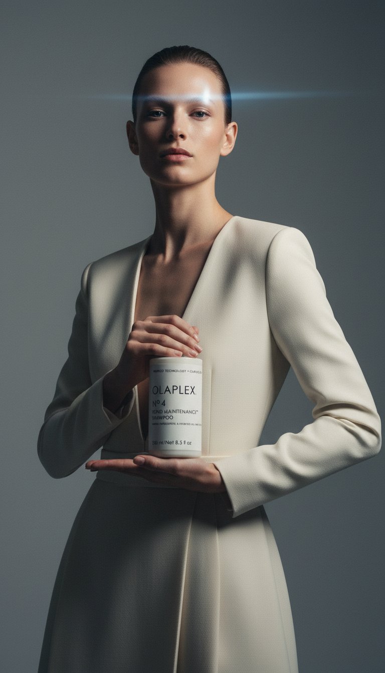 AI product shot of Olaplex 4 Bond Maintenance Shampoo