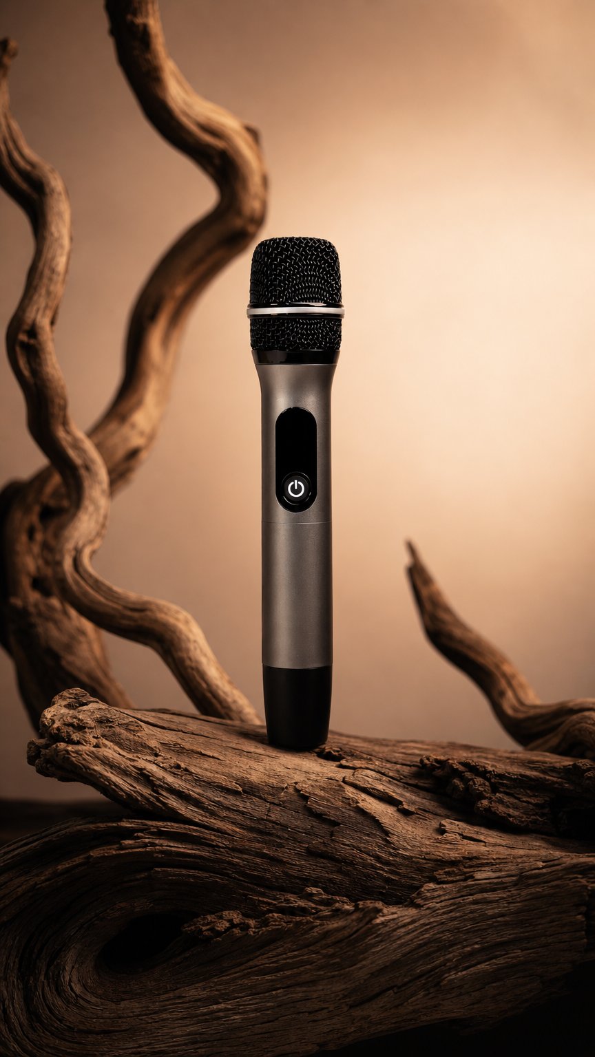 AI product shot of ISEE麥克風（僅支持ISEE Essential播放器）