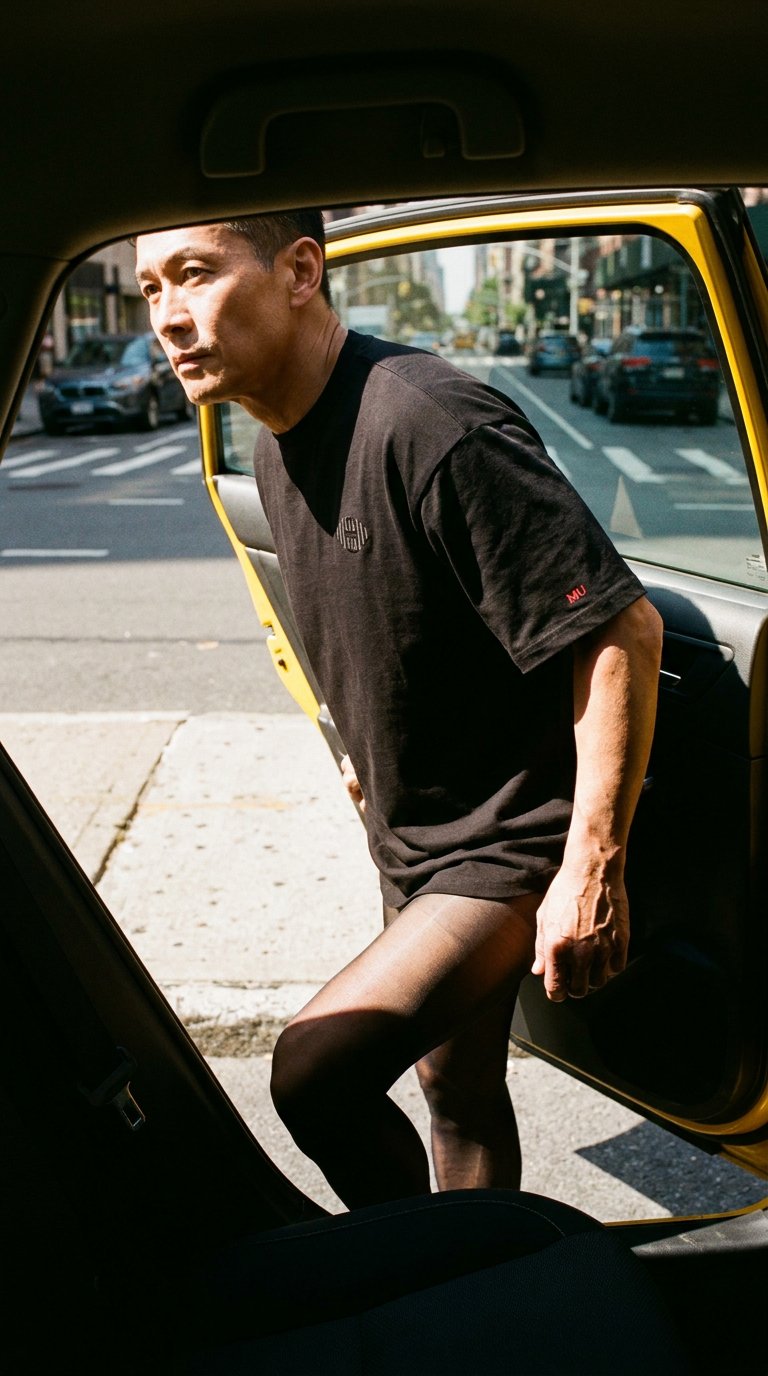AI product shot of The Form Tee