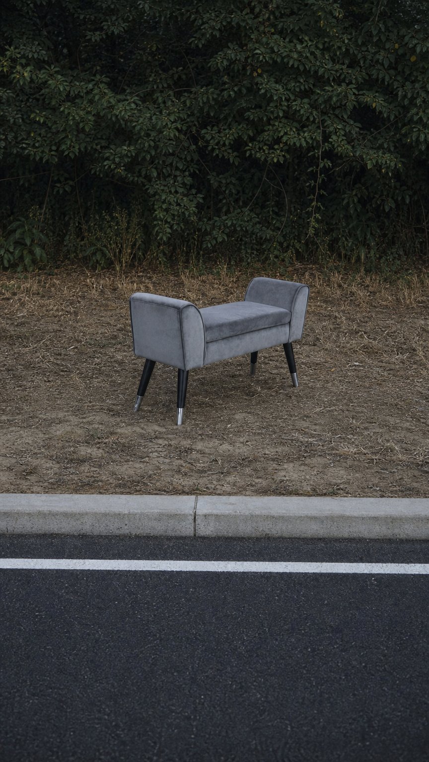 AI product shot of Sitzbank No.2 Grau