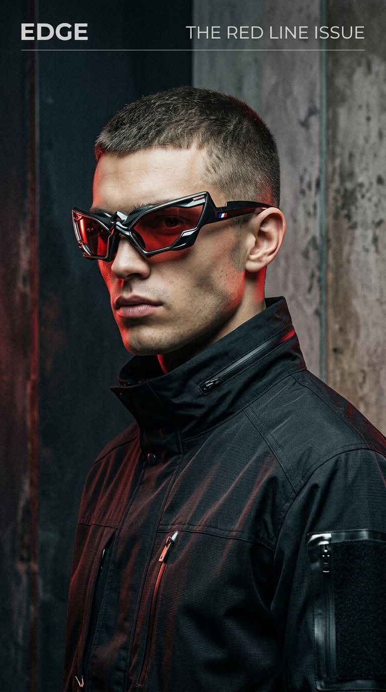 AI product shot of DuBeau Eyewear