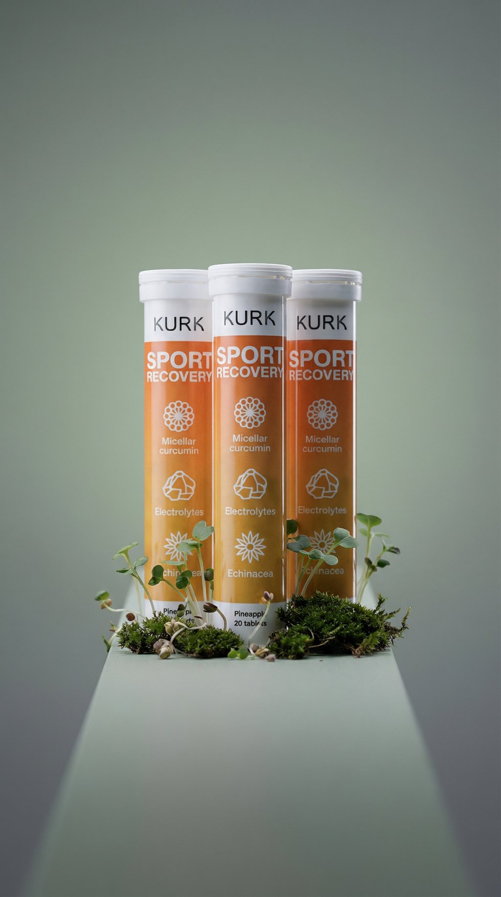 AI product shot of Sport Recovery Tabs