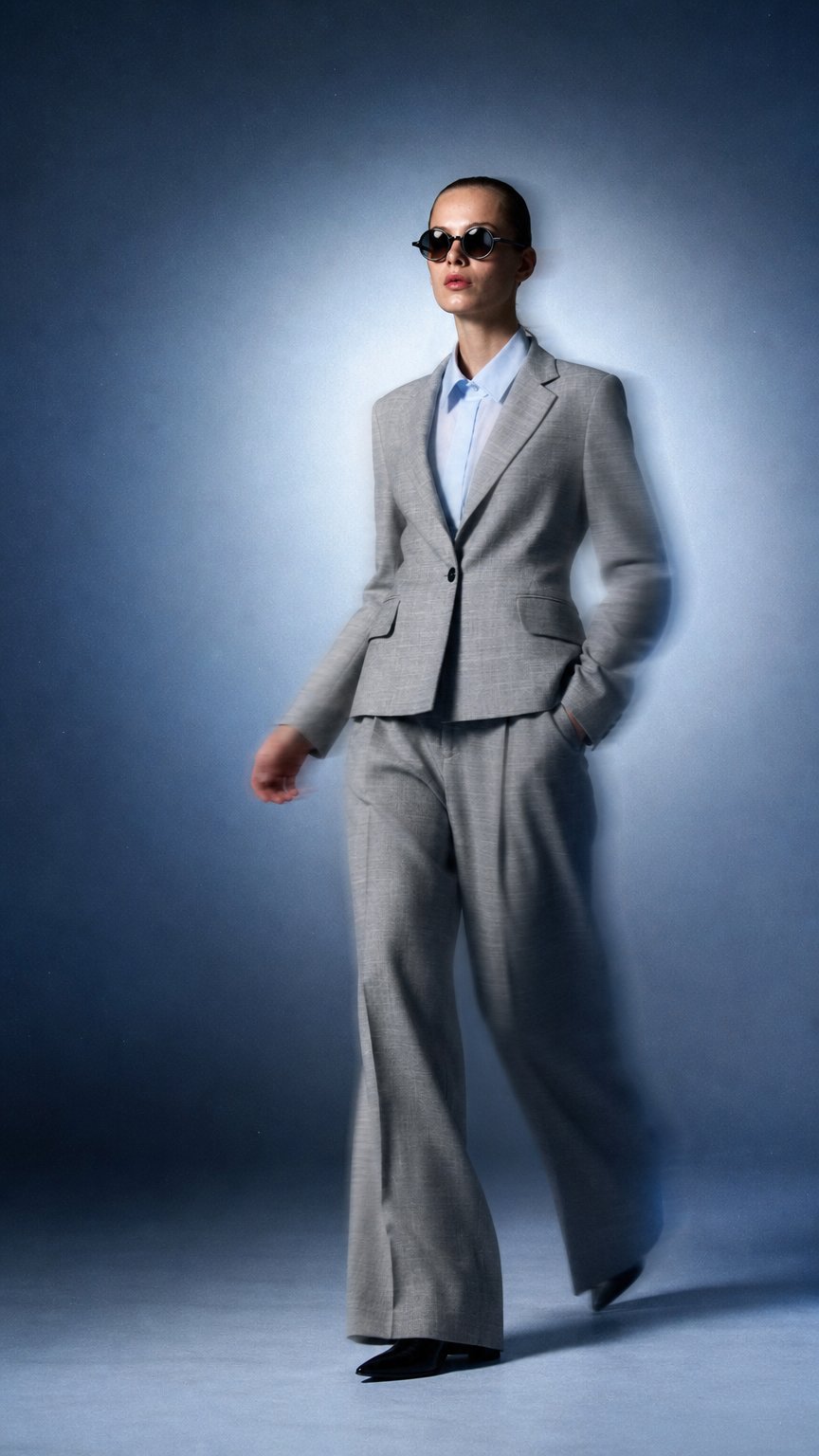 AI product shot of Petit wool jacket