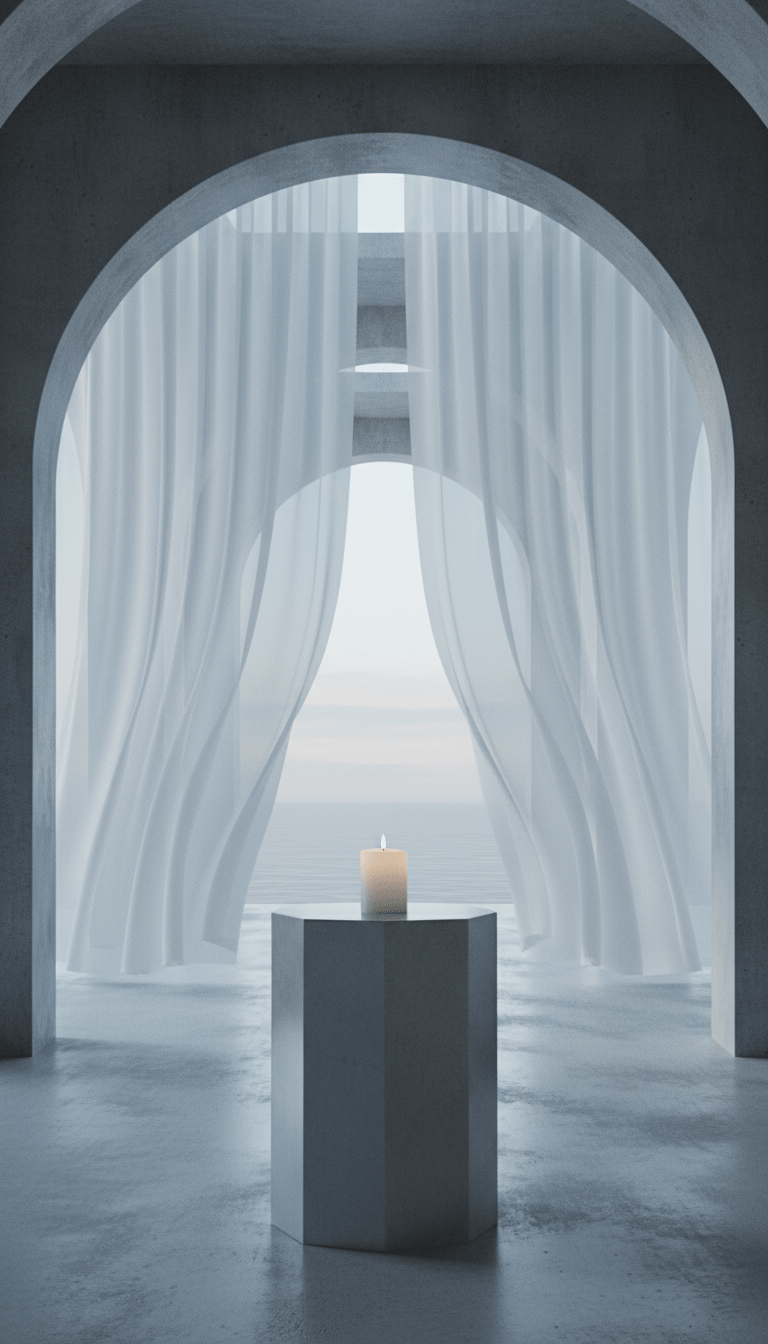 AI product shot of Multisensory Clean Burning Luxury Candles