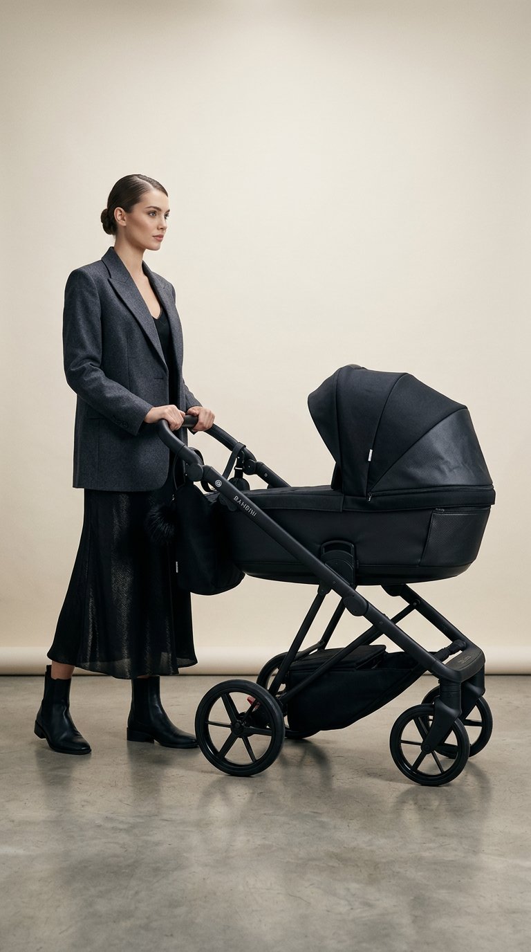 AI product shot of GENEVA² All-Terrain Pram