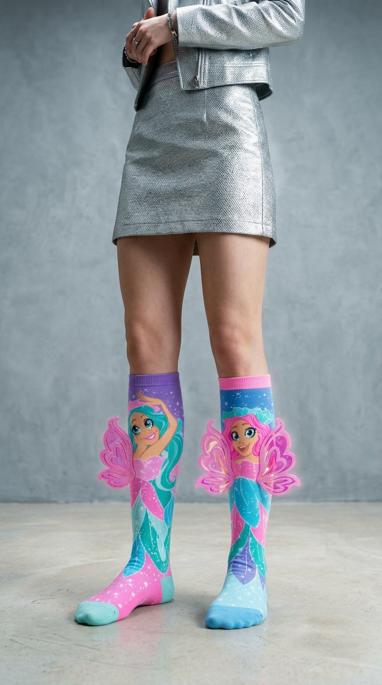 AI product shot of FAIRY SOCKS