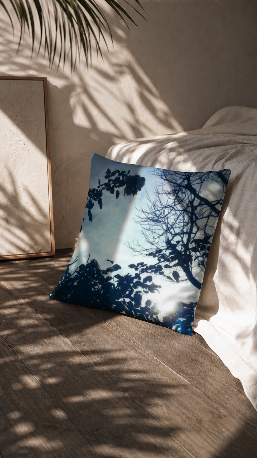 AI product shot of PILLOW (LUCA DI MIRA) - Flowing Seasons