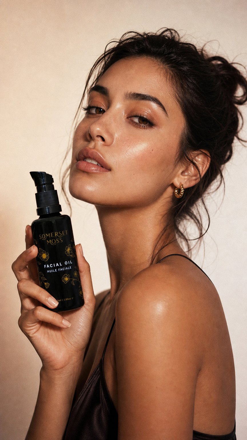 AI product shot of Facial Oil