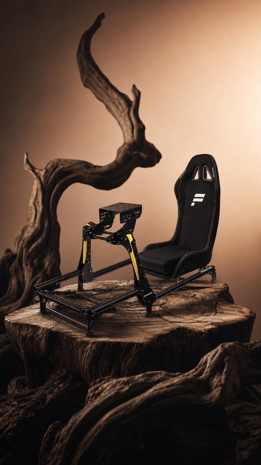 AI product shot of CSL Cockpit V1.5 + Seat Bundle