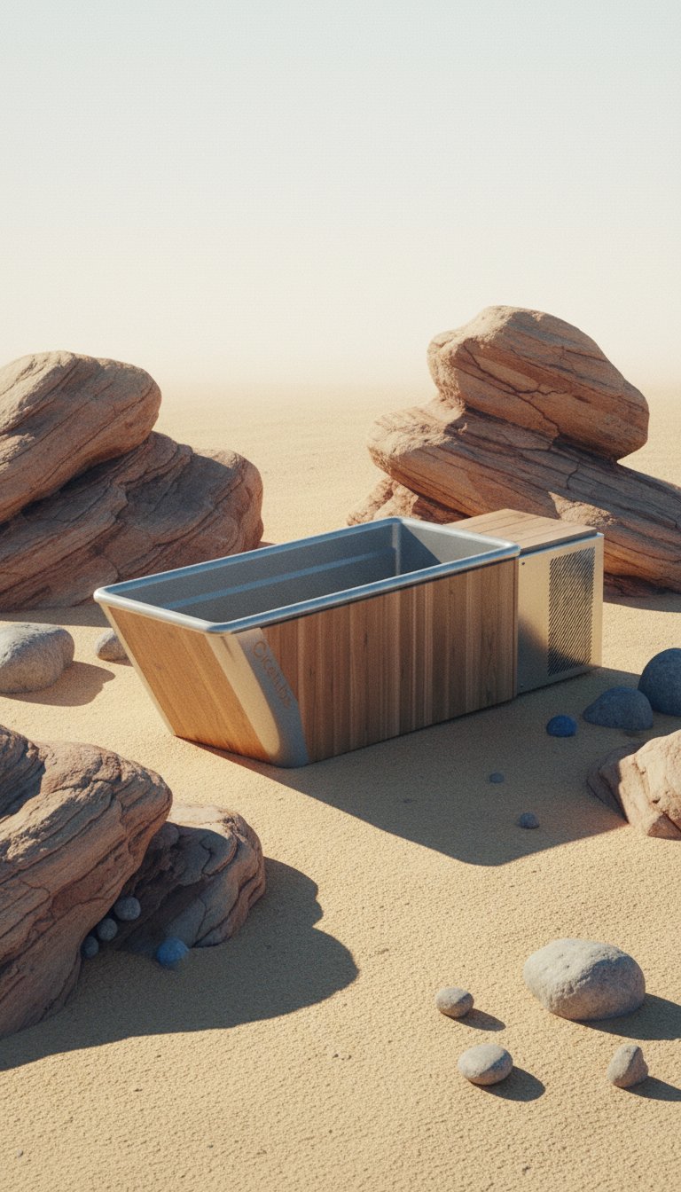 AI product shot of IceBath