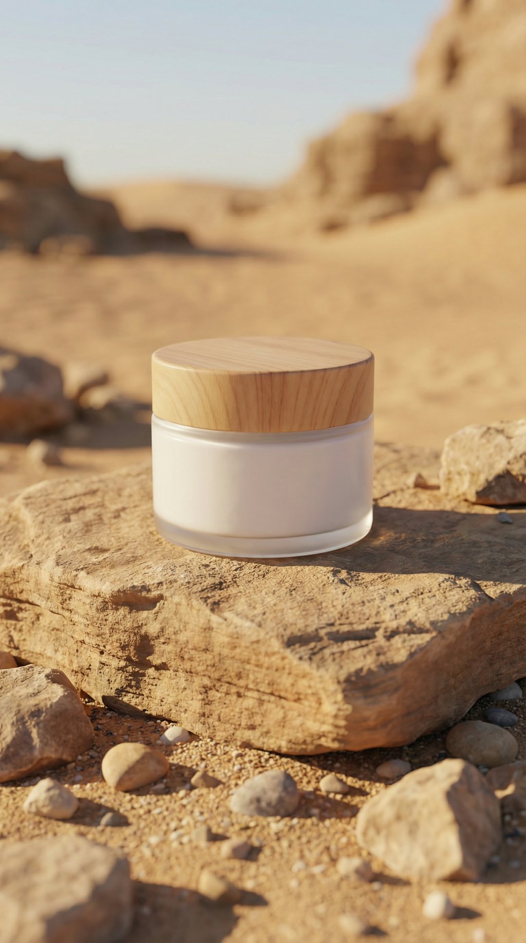 AI product shot of Herbal Aloe & Shea Cream