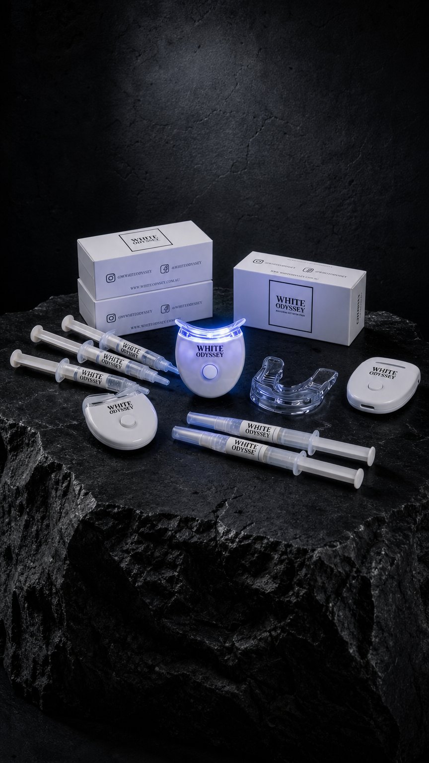 AI product shot of Legacy Collection — White Odyssey