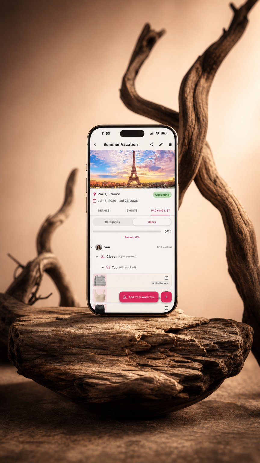 AI product shot of Alamoda: AI-Powered Digital Wardrobe & Fashion Assistant