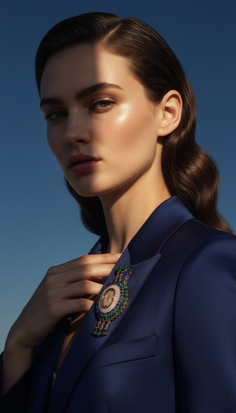 AI product shot of Peacock Collection CPS18N-CBGBW-RG