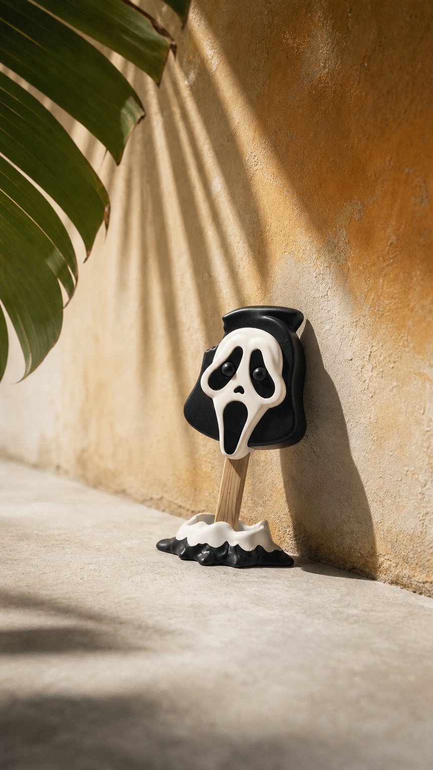 AI product shot of Scream GhostFace Meltz Blind Box Mini Figure | One Random