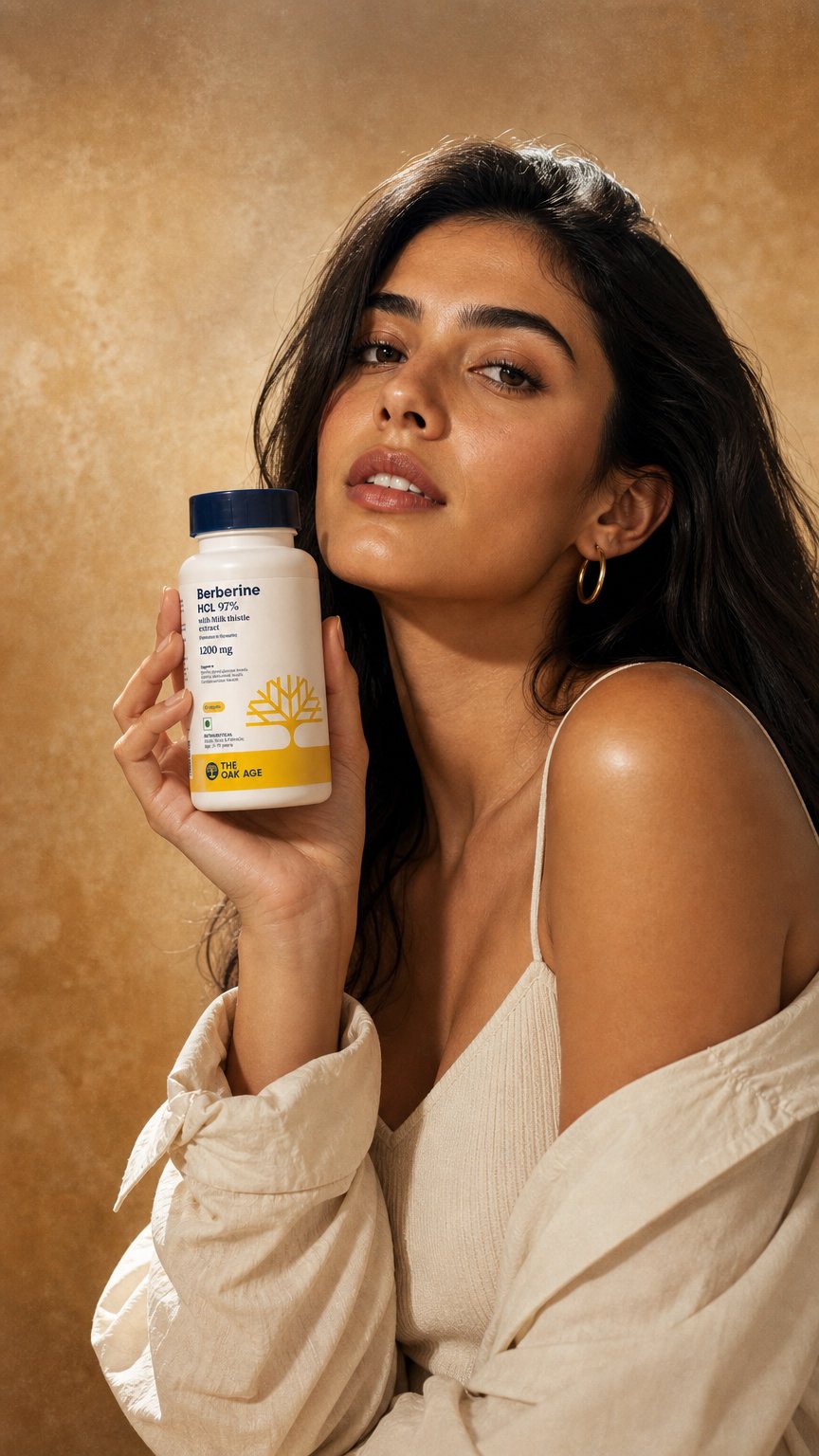 AI product shot of Blood Sugar Support | Himalayan Berberine with Milk Thistle