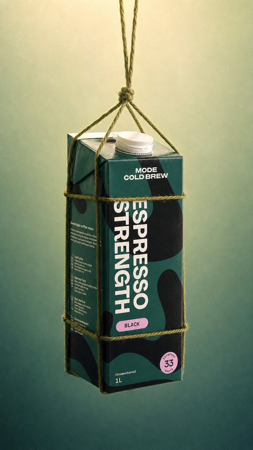 AI product shot of Cold Brew Espresso