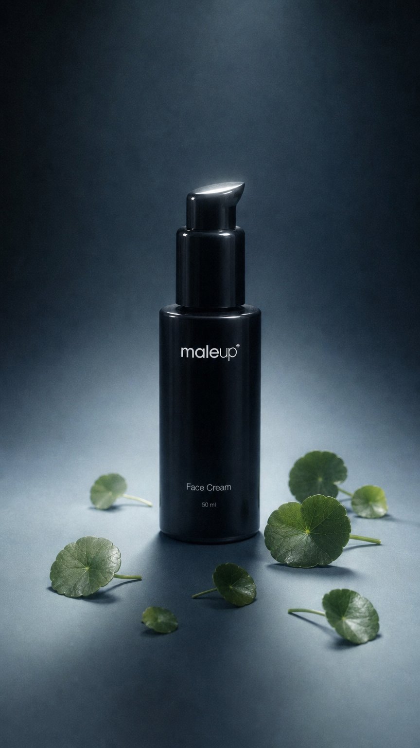 AI product shot of maleup Anti-Aging Face Cream