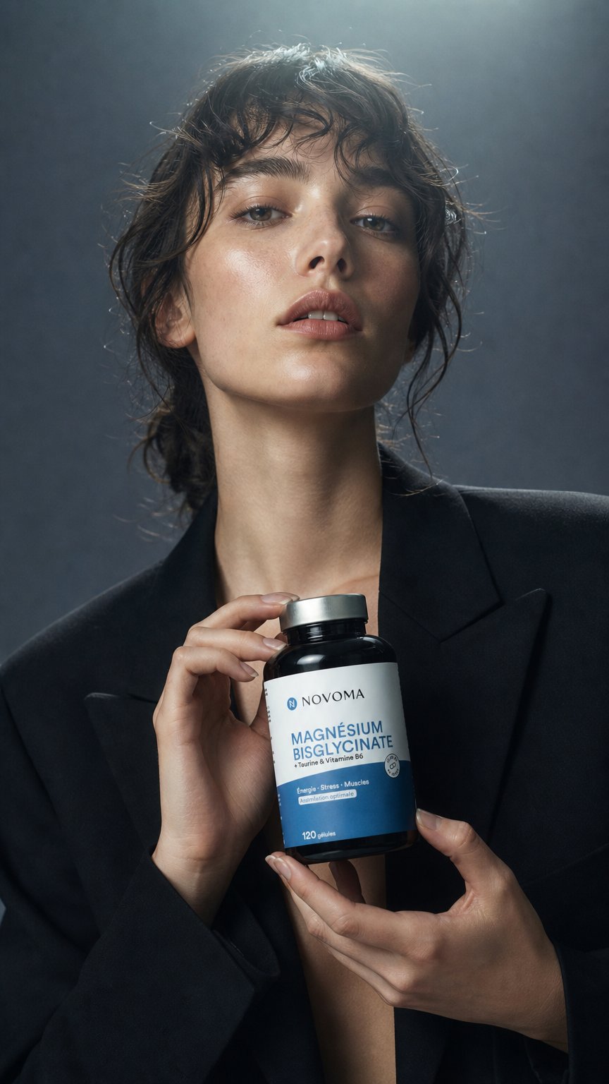 AI product shot of Magnésium Bisglycinate