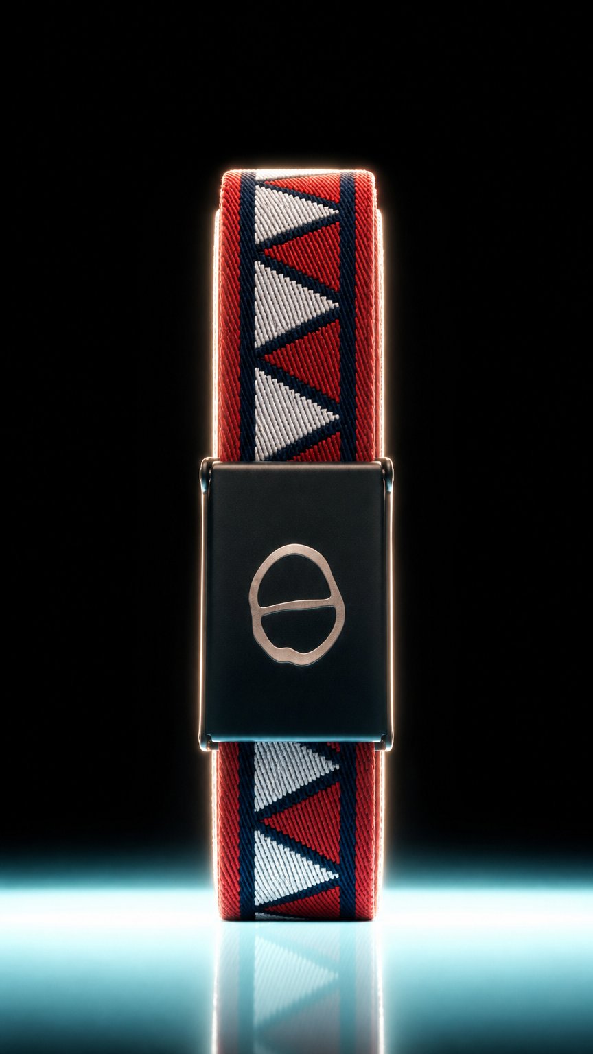 AI product shot of Beaivi Collective belt