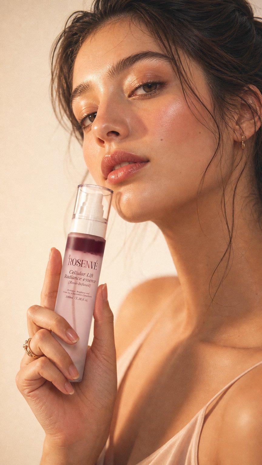 AI product shot of Cellular Lift Radiance Essence (Mist) 100ml
