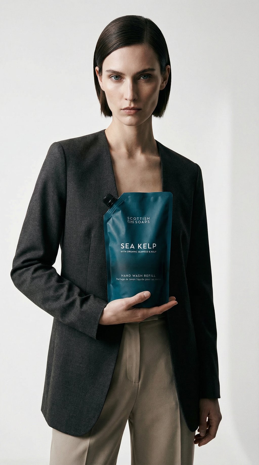 AI product shot of Sea Kelp Hand Wash Refill 1.2L