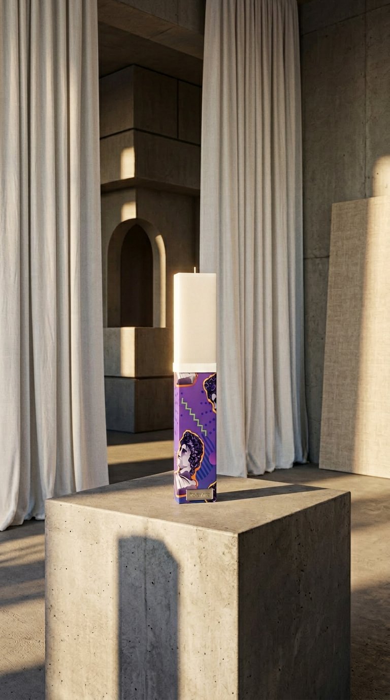 AI product shot of Λαμπάδα Αττικές μορφές 1