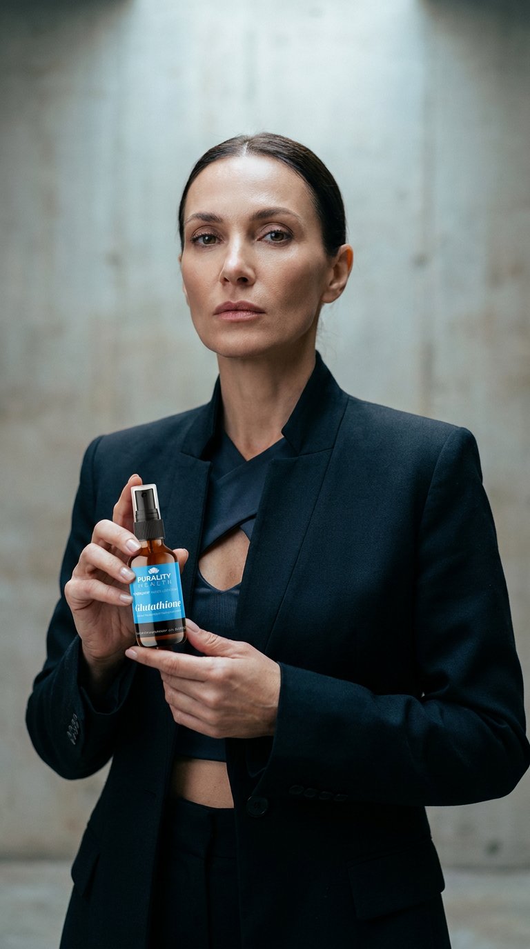 AI product shot of Purality Health Nano Liposomal Glutathione