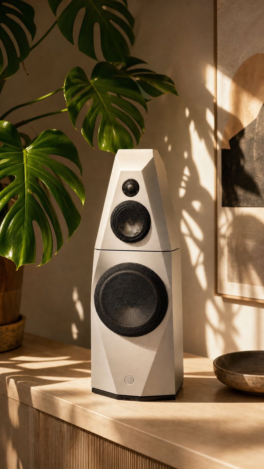 AI product shot of Kolumny Głośnikowe